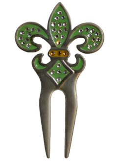 Navika Crystal Divot Tool Green