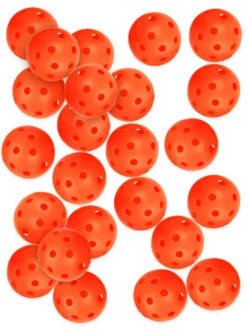 PGA Tour Airflow Practice Balls 24 Pack - Orange