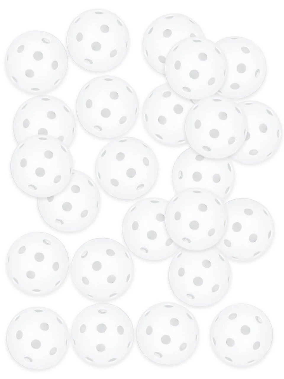PGA Tour Airflow Practice Balls 24 Pack - White 1 PGA Tour Airflow Practice Balls 24 Pack - White