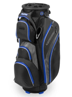 Bag Boy Revolver XP Cart Bag - Black/Charcoal/Royal