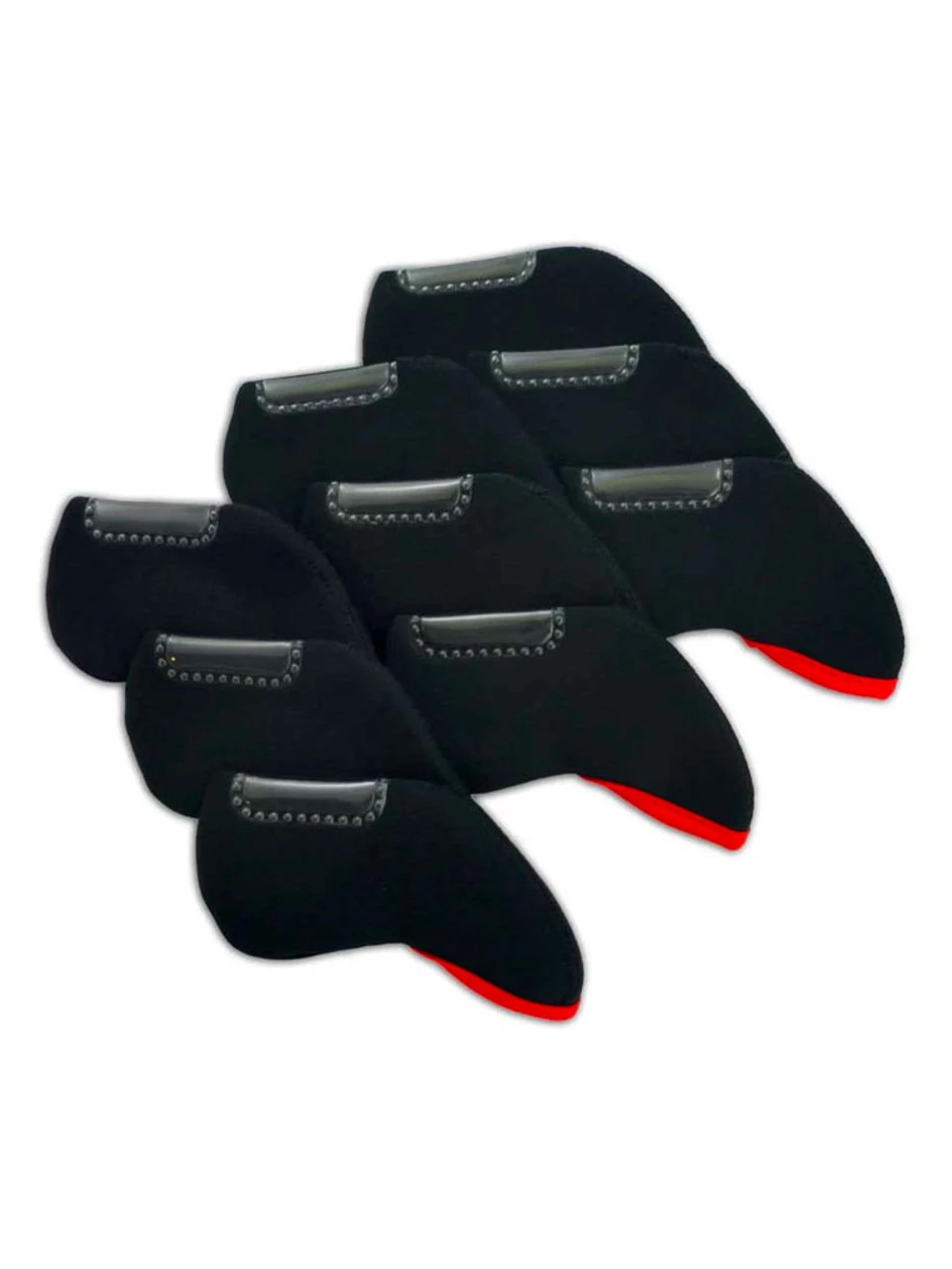 Redback Neoprene With Window Iron Covers - Black/Red 1 Redback Neoprene With Window Iron Covers - Black/Red