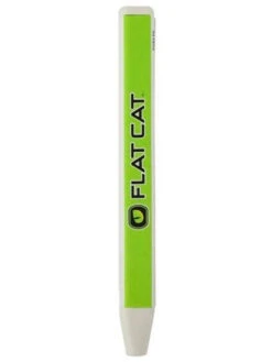 FLAT CAT Original Putter Grip Svelte - White/Green