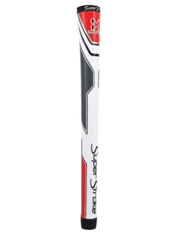 SuperStroke Traxion Round Grip Midsize - White/Red/Grey