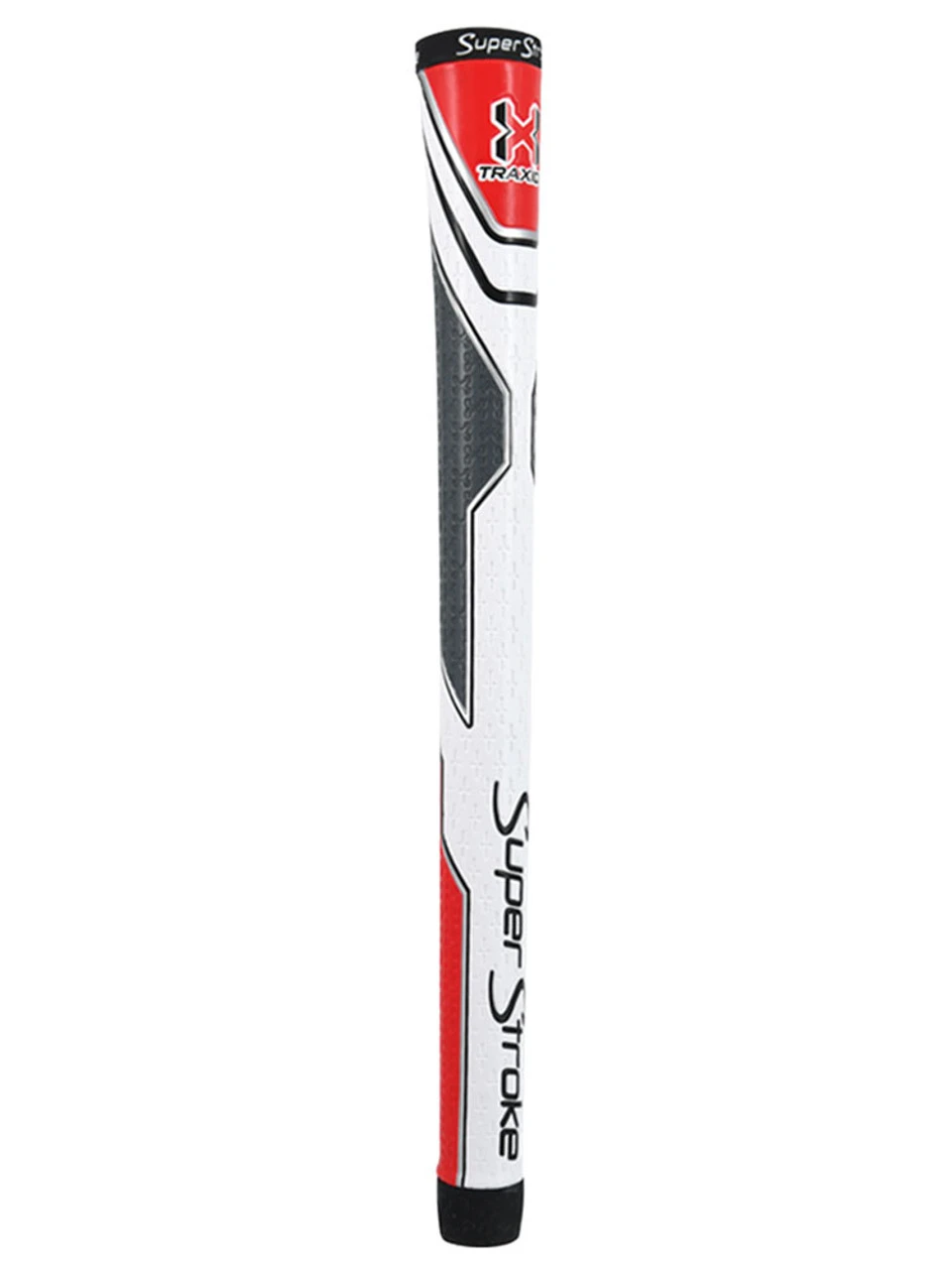 SuperStroke Traxion Round Grip Standard - White/Red/Grey 1 SuperStroke Traxion Round Grip Standard - White/Red/Grey