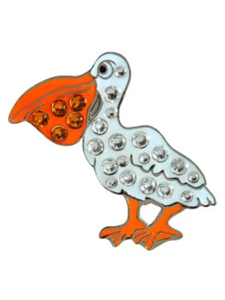 Navika Swarovski Crystal Pelican Marker