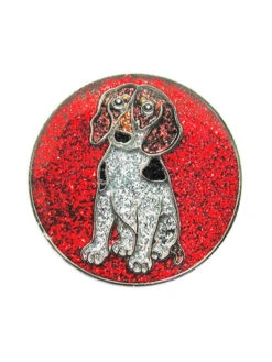 Navika Glitzy Doggie Ball Marker