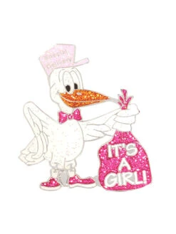 Navika Glitzy It's A Girl Ball Marker