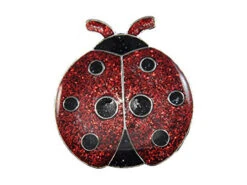 Navika Glitzy Ladybug Ball Marker