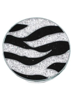 Navika Glitzy Zebra Ball Marker