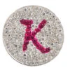 Navika Micro Pave Crystal Initial K Marker