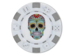 Stonehaven Magnetic Poker Chip Ball Marker Green Skull