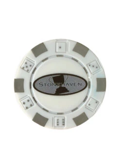 Stonehaven Poker Chip Ball Marker Grey