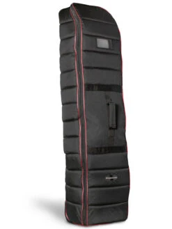 Stonehaven Stand Bag Wheeled Travel Cover - Black/Red
