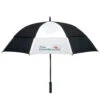 GustBuster Pro Series Gold Umbrella 62 Inch Black/White
